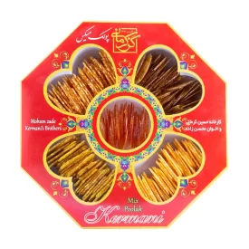 پولکی مخلوط 5 طعم گز کرمانی – 500 گرم