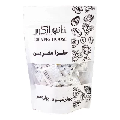 حلوا مغزین چهار شیره و چهار مغز خانه انگور - 200 گرم