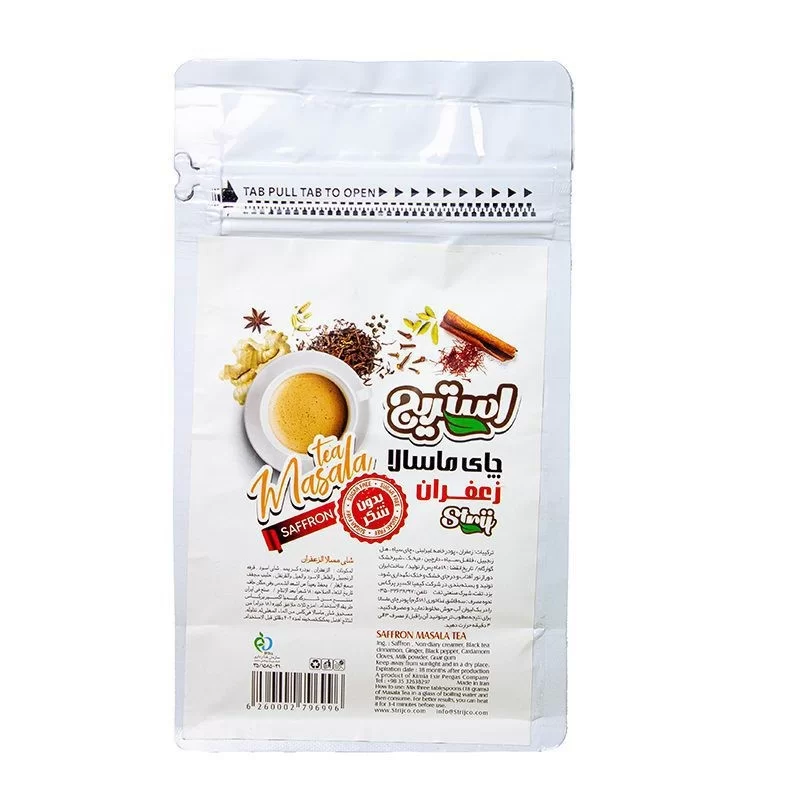 چای ماسالا زعفران بدون شکر استریج یزد - 200 گرم
