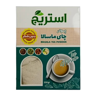 پودر چای ماسالا بدون شکر استریج یزد - 200 گرم