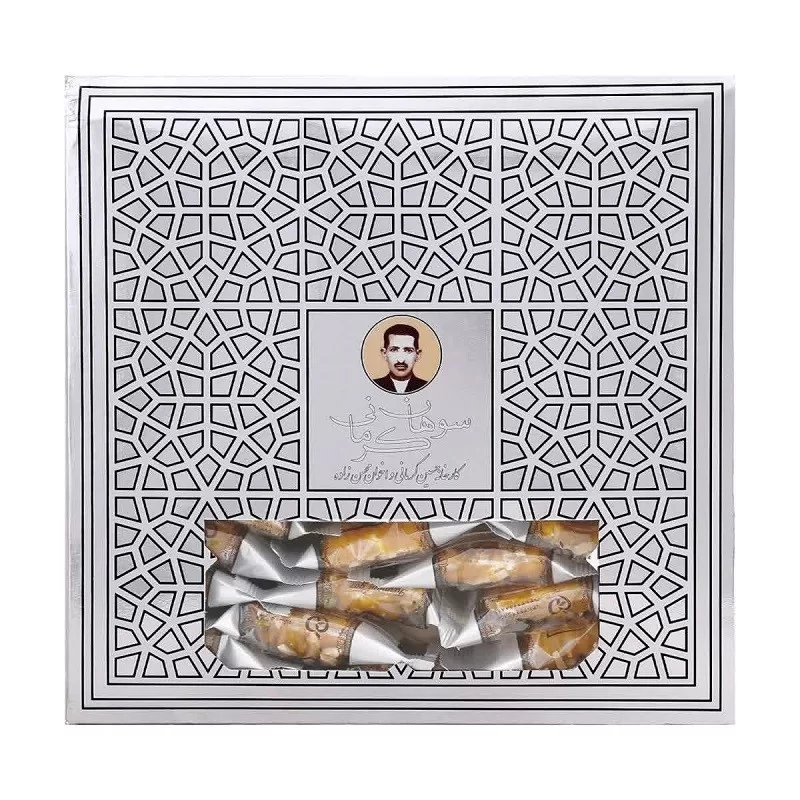 سوهان عسلی گزی گز کرمانی - 450 گرم