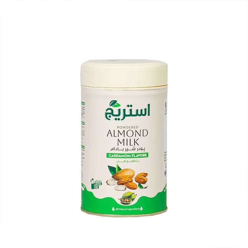 پودر شیر بادام با طعم هل استریج یزد - 300 گرم