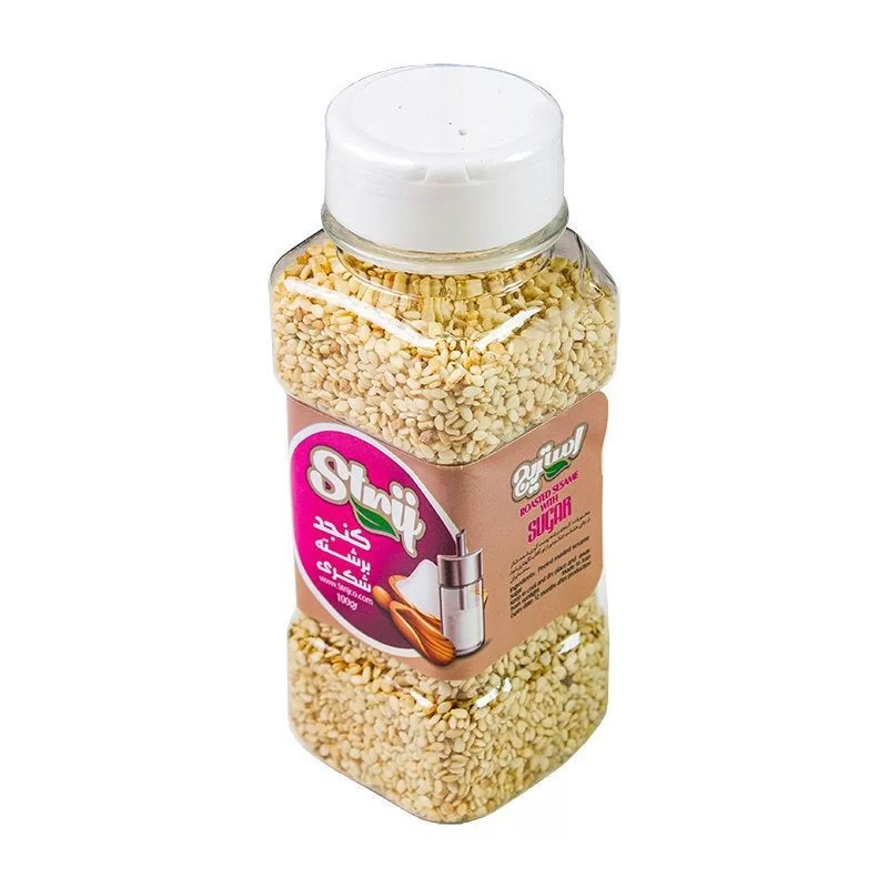 کنجد برشته شکری استریج یزد - 100 گرم