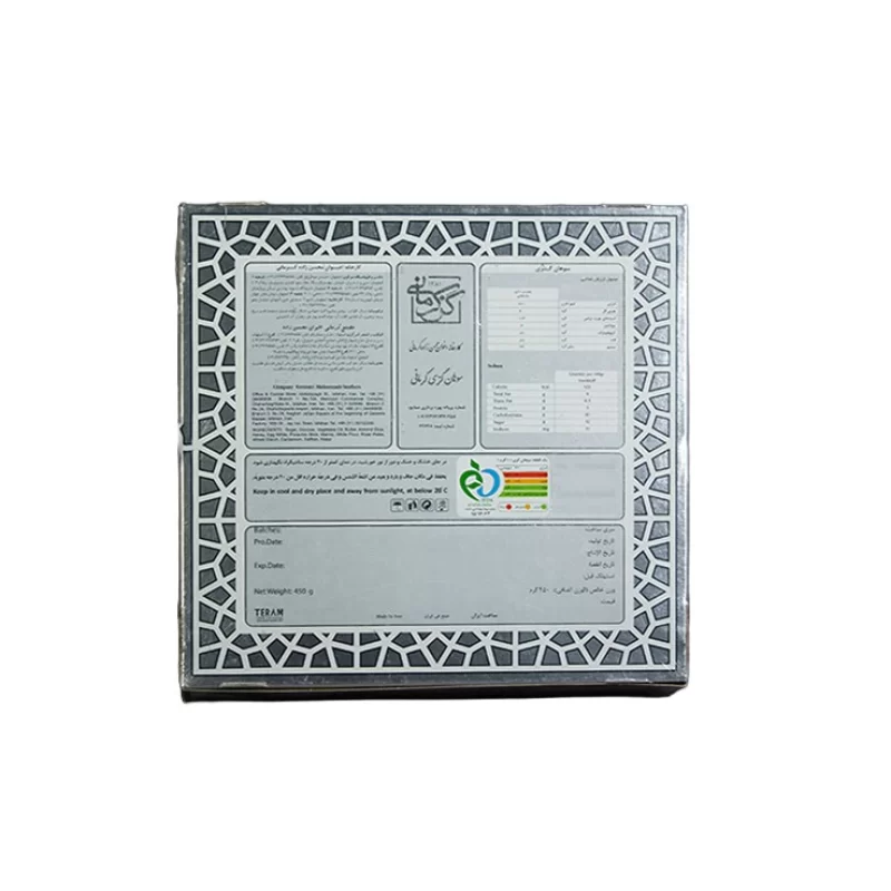 سوهان عسلی گزی گز کرمانی - 450 گرم