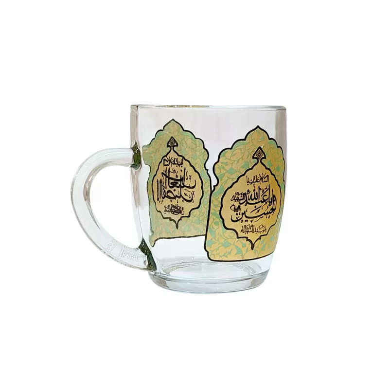 لیوان بزرگ چاپ دو طرفه یا ابا عبدالله الحسین و یا اباالفضل العباس