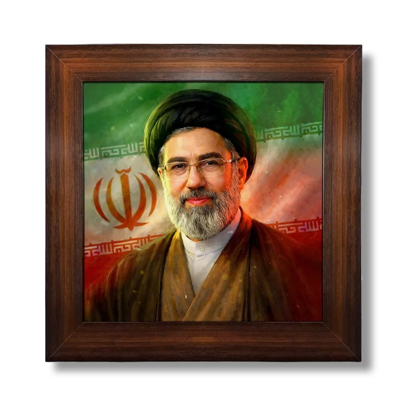 قاب عکس پارچه ای طرح رهبر