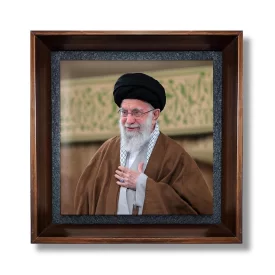 قاب کاشی طرح رهبر شهید کد 01