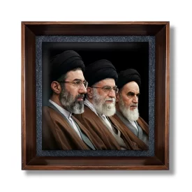 قاب کاشی طرح رهبران انقلاب اسلامی کد 01
