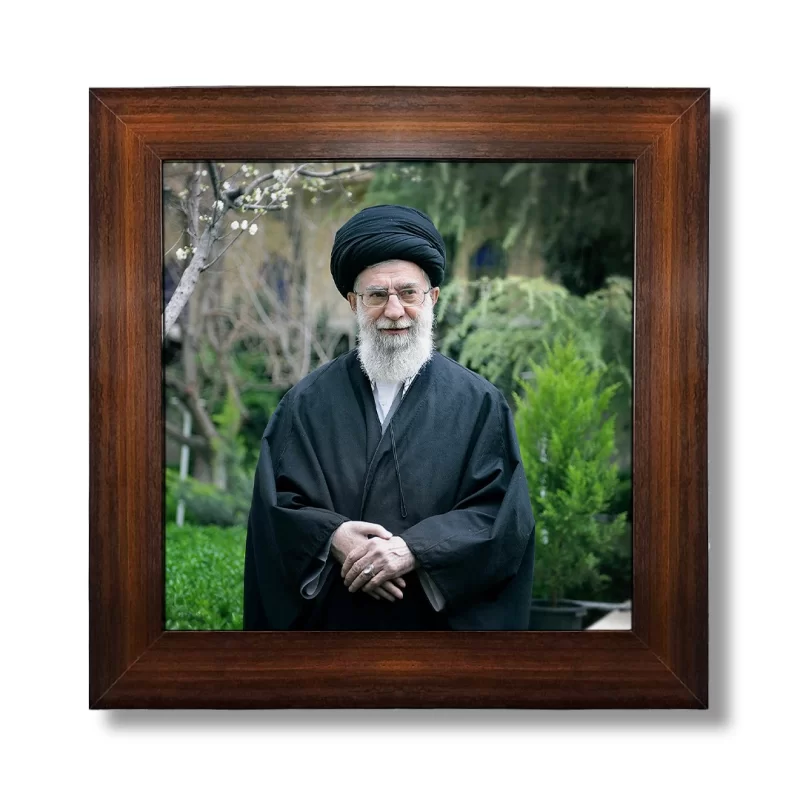 قاب عکس پرچه ای طرح رهبر شهید
