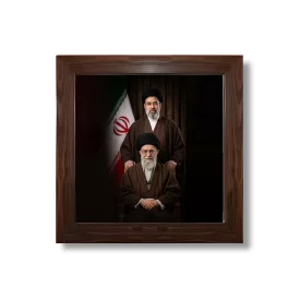 قاب عکس پارچه ای طرح رهبری کد 14