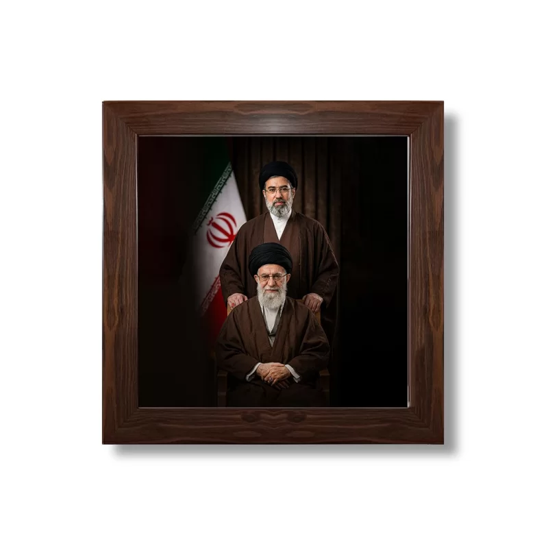 قاب عکس پارچه ای طرح رهبر