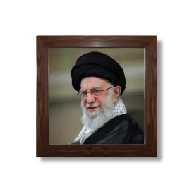 قاب عکس پارچه ای طرح رهبر شهید کد 05