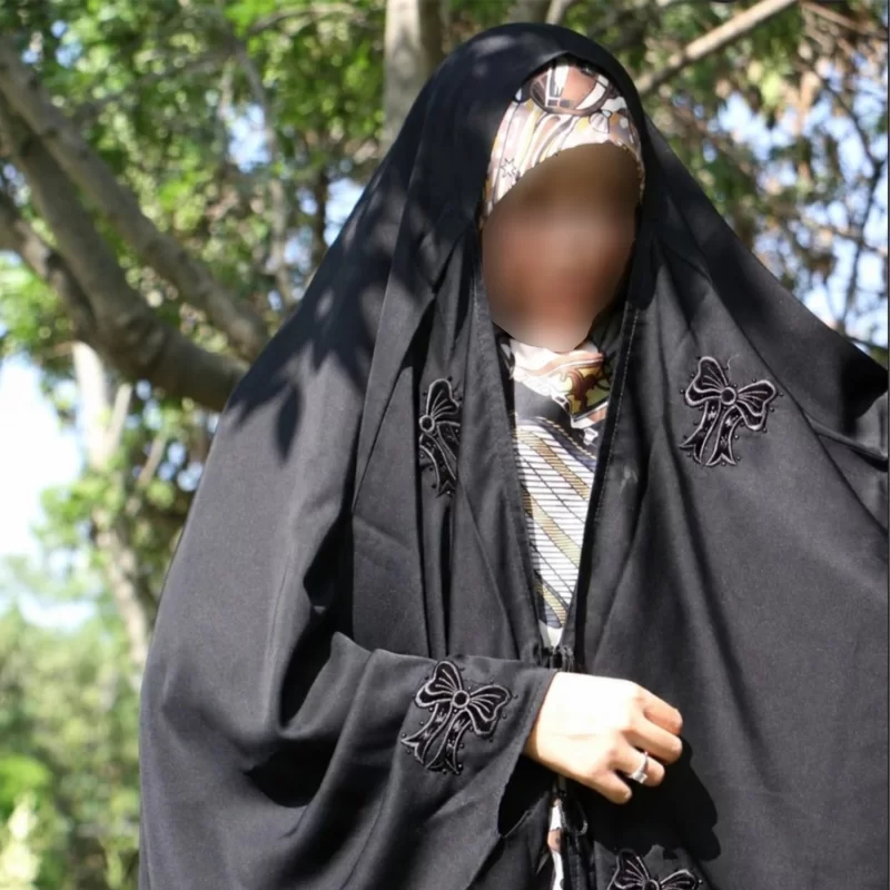 چادر عربی گلدوزی کد F131