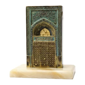 تندیس برنزی پنجره فولاد امام رضا (ع)