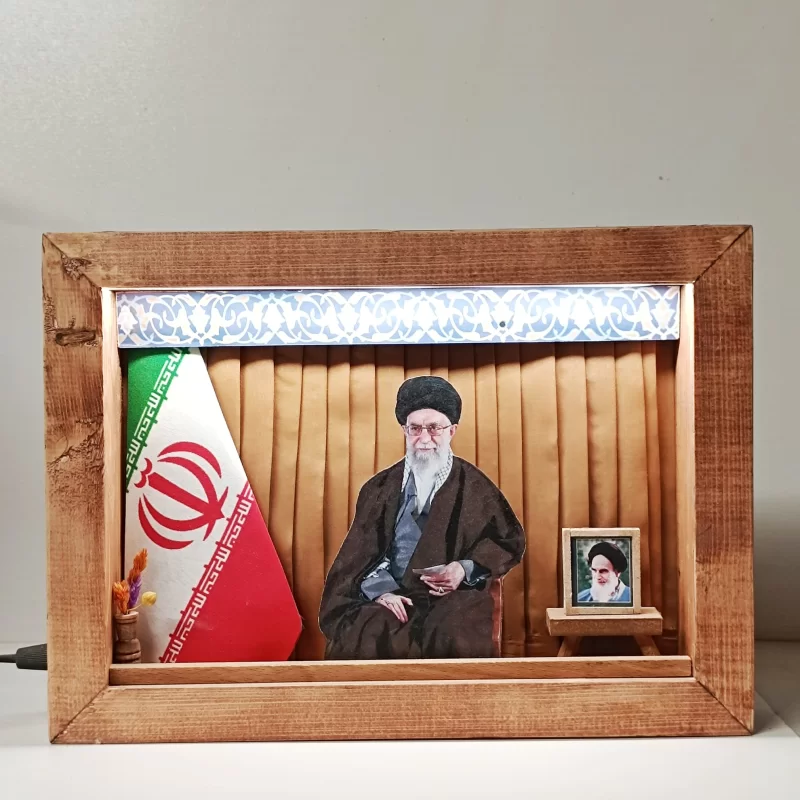تابلوی نوری دو بعدی طرح رهبر شهید