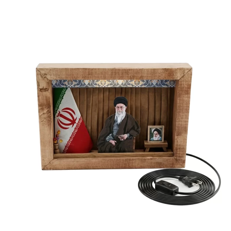 تابلوی نوری دو بعدی طرح رهبر شهید