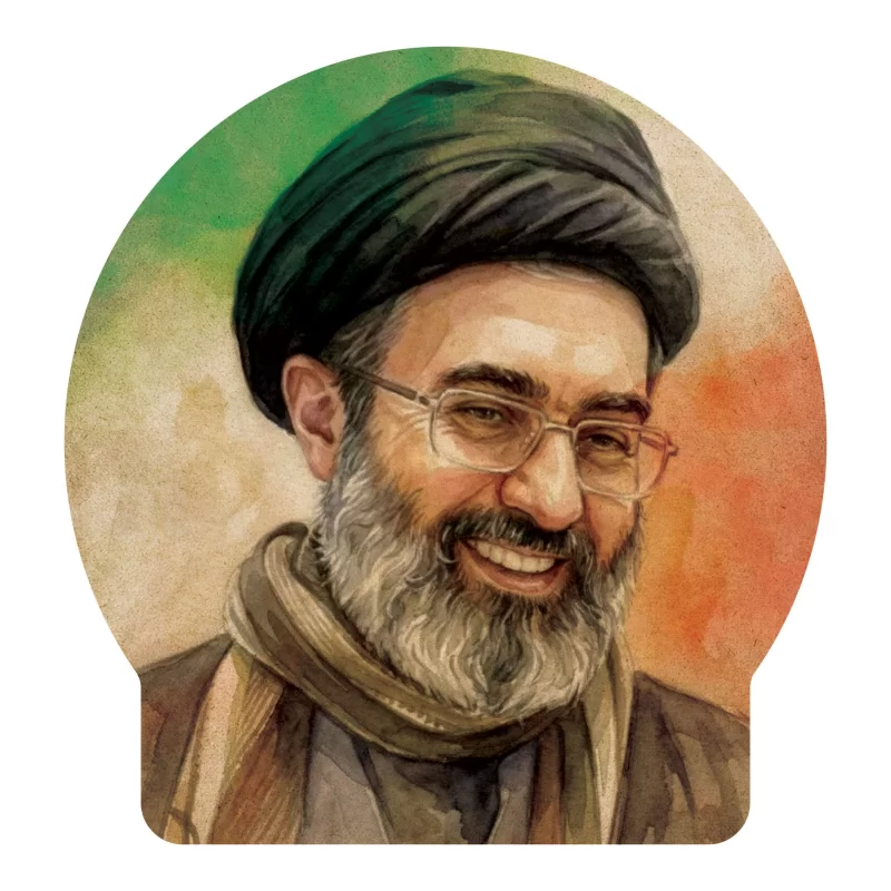 	برچسب خودرو طرح آقا سیدمجتبی-طرح 5