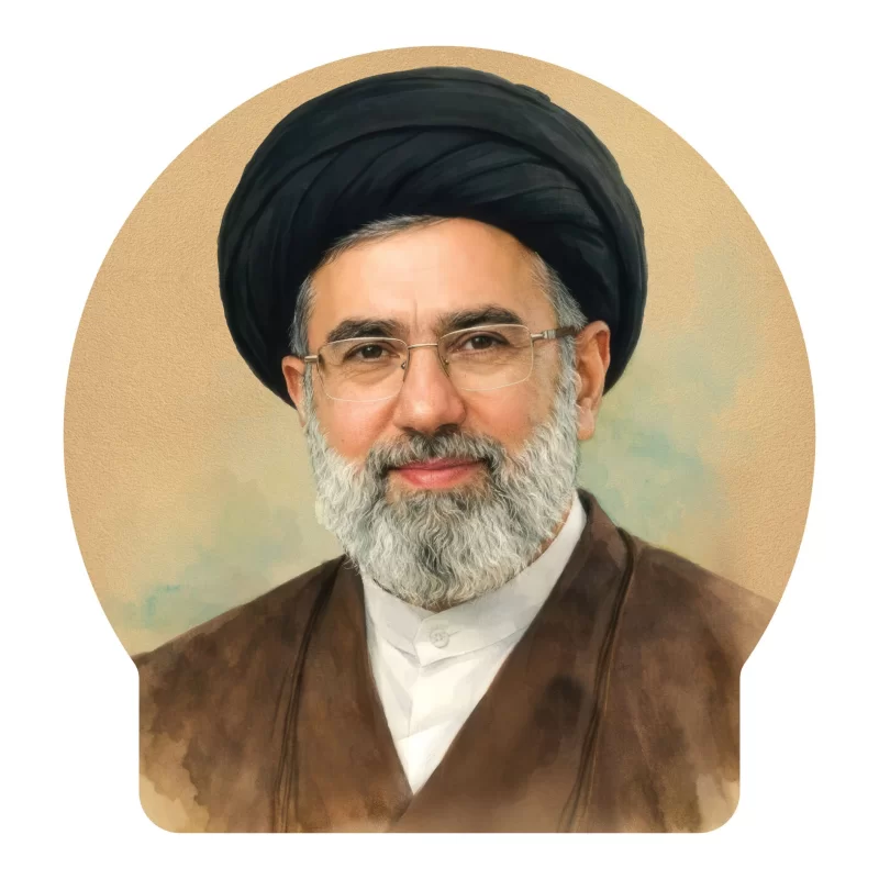 	برچسب خودرو طرح آقا سیدمجتبی-طرح 9
