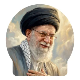 برچسب خودرو طرح رهبر شهید طرح 2