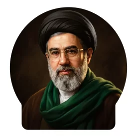 برچسب خودرو طرح آقا سید مجتبی طرح 6