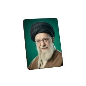 تابلو چوبی طرح رهبر شهید مدل BS7007
