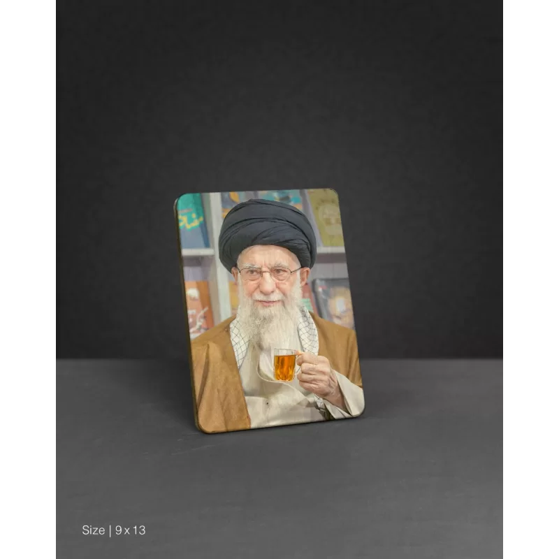 تابلو چوبی مدل BS7004 طرح رهبر شهید