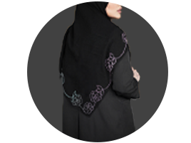 روسری مشکی