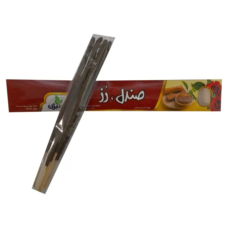عود دست ساز 5 شاخه رایحه صندل رز