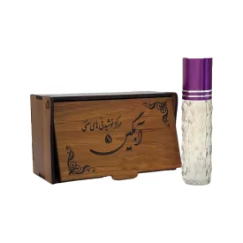 عطر گلبرگ گل محمدی شیشه غلتکی - 6 گرم