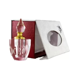 عطر گل محمدی خالص کاشان شیشه فانتزی - 4 گرم