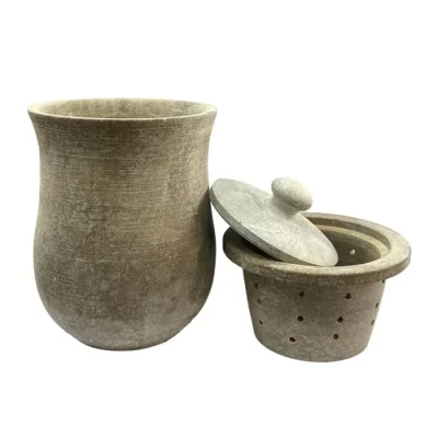  لیوان دمنوش خوری مدل سنگی صابونی