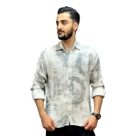 پیراهن پارچه کنفی رنگ مشکی کد 1804