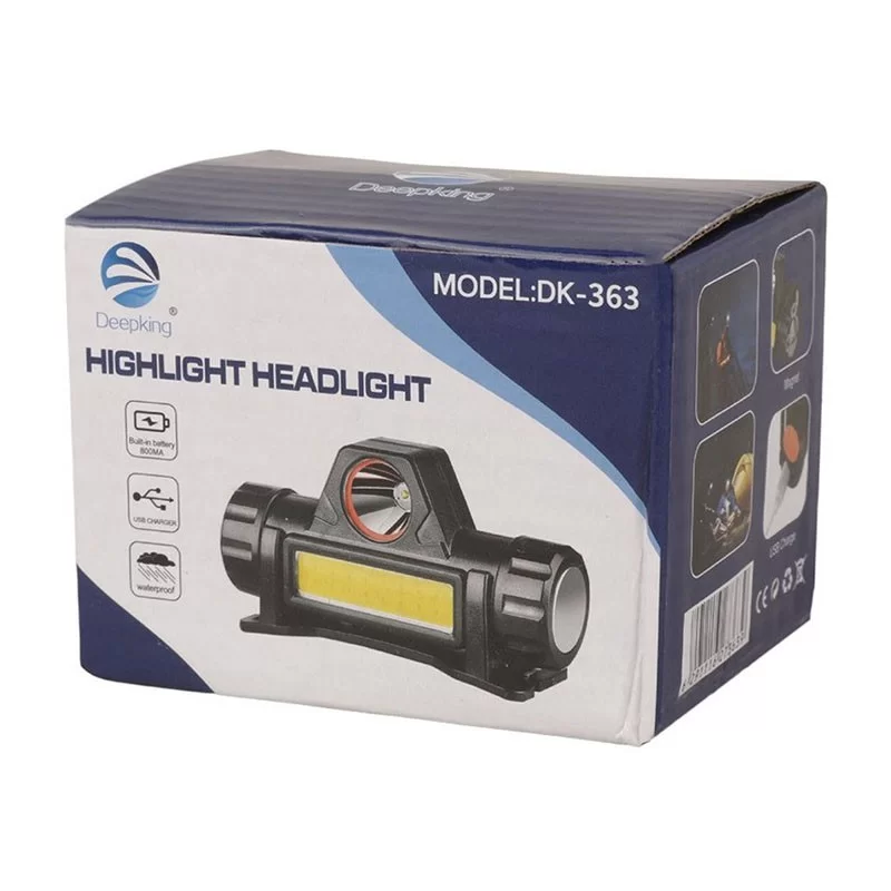 چراغ قوه پیشانی هدلایت مدل DK-363