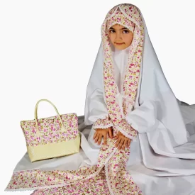 پک چادر نماز جشن تکلیف طرح صدف 1