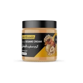 کرم سفید فندوقی شیرحسین - 300 گرم