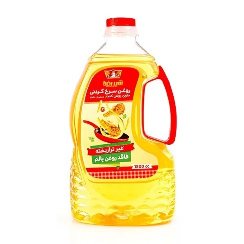 روغن سرخ کردنی حاوی کنجد شیررضا - 1620 گرم