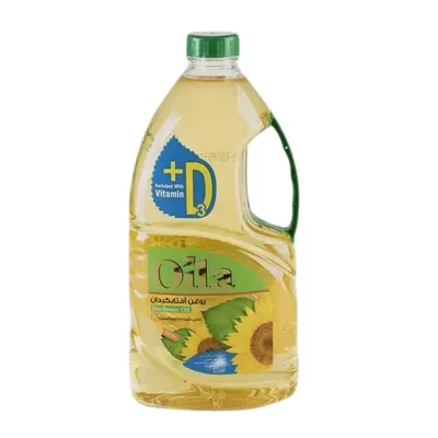 روغن آفتابگردان غنی شده با ویتامین D اویلا - 1800 میلی لیتر
