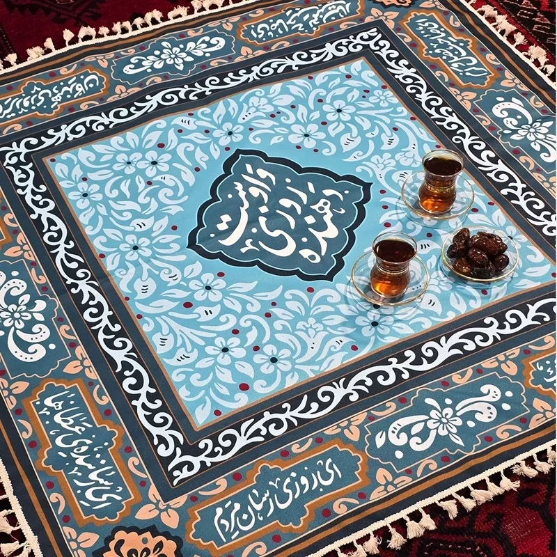 سفره سنتی ایرانی طرح تیره روزی دهنده مدل شش نفره