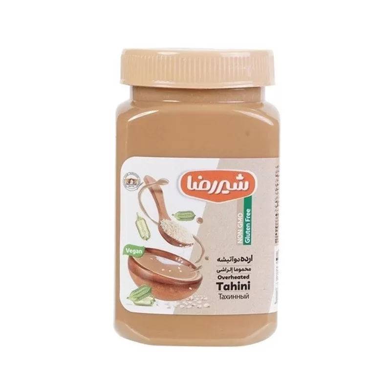 ارده دو آتیشه ممتاز شیررضا - 700 گرم