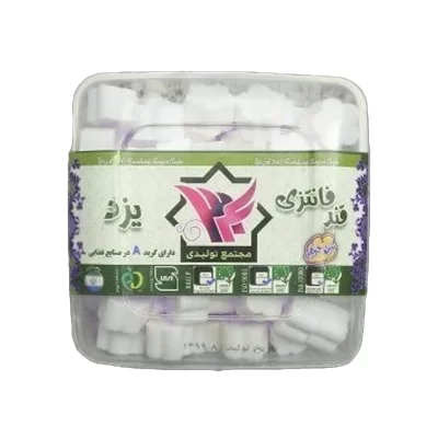 قند فانتزی جعبه کریستالی سنتی یزد طعم ساده - 380 گرم