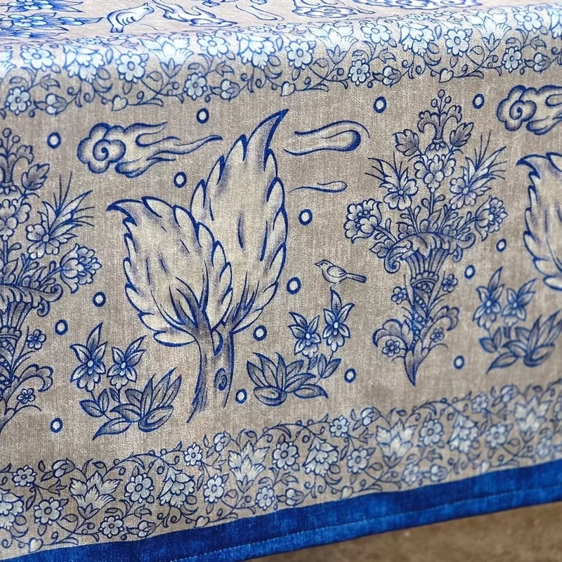 سفره سنتی ایرانی طرح بهار مدل چهار نفره