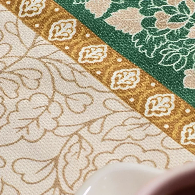 سفره و رومیزی سنتی ایرانی طرح ثمین مدل شش نفره