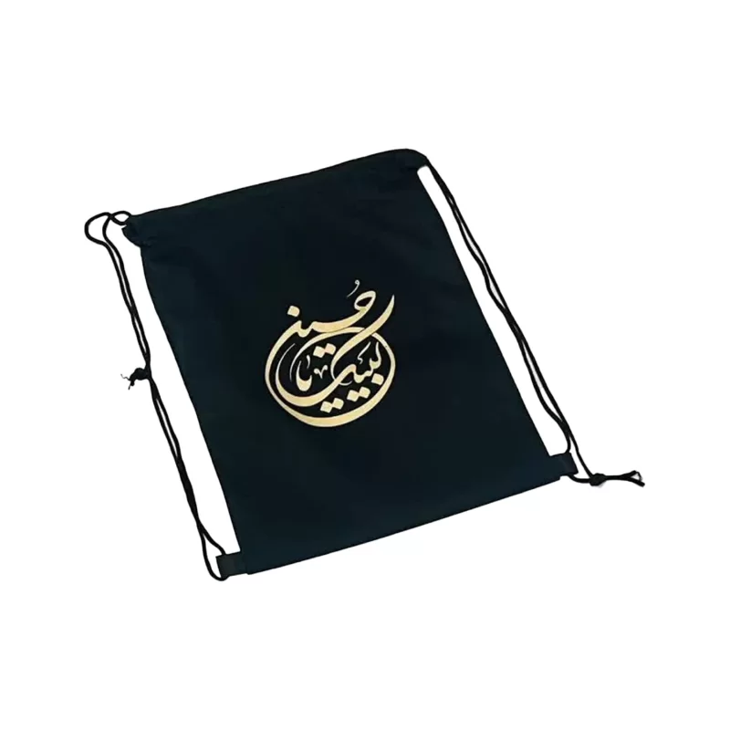 کوله بندی سبک مشکی طرح لبیک یا حسین (ع)