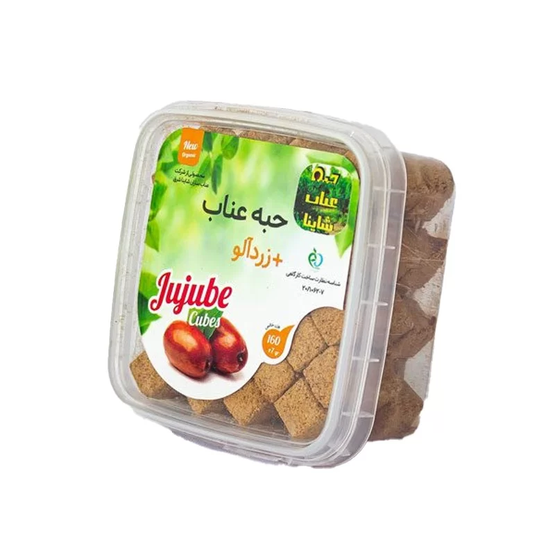 حبه عناب زردآلو شاینا بیرجند - 160 گرم