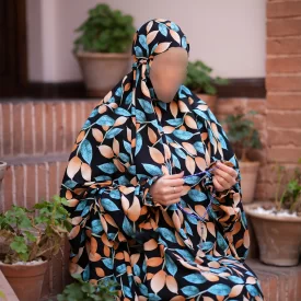 چادر نماز آستین دار کدری کد 170