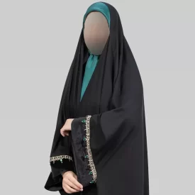 چادر مشکی پارچه میباخ مدل یاسمین آیدا 