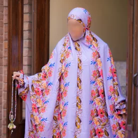 چادر نماز آستین دار کدری کد 140