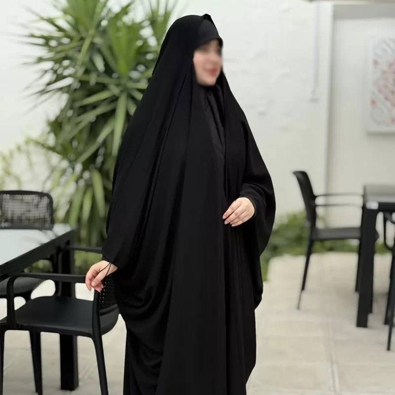 چادر مشکی کرپ پورشه کره مدل عربی اصیل