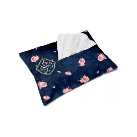 کاور دستمال کاغذی نیمه شعبان مخمل تو را من چشم  کد 0307