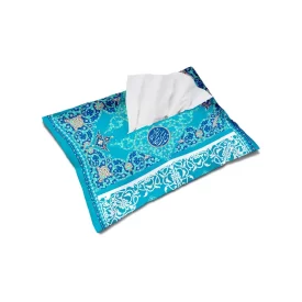 کاور دستمال کاغذی نیمه شعبان مخمل تا نیایی گره کد 0304
